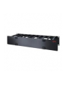 APC 2U Horizontal Cable Manager, 6'' Fingers top and bottom - nr 8