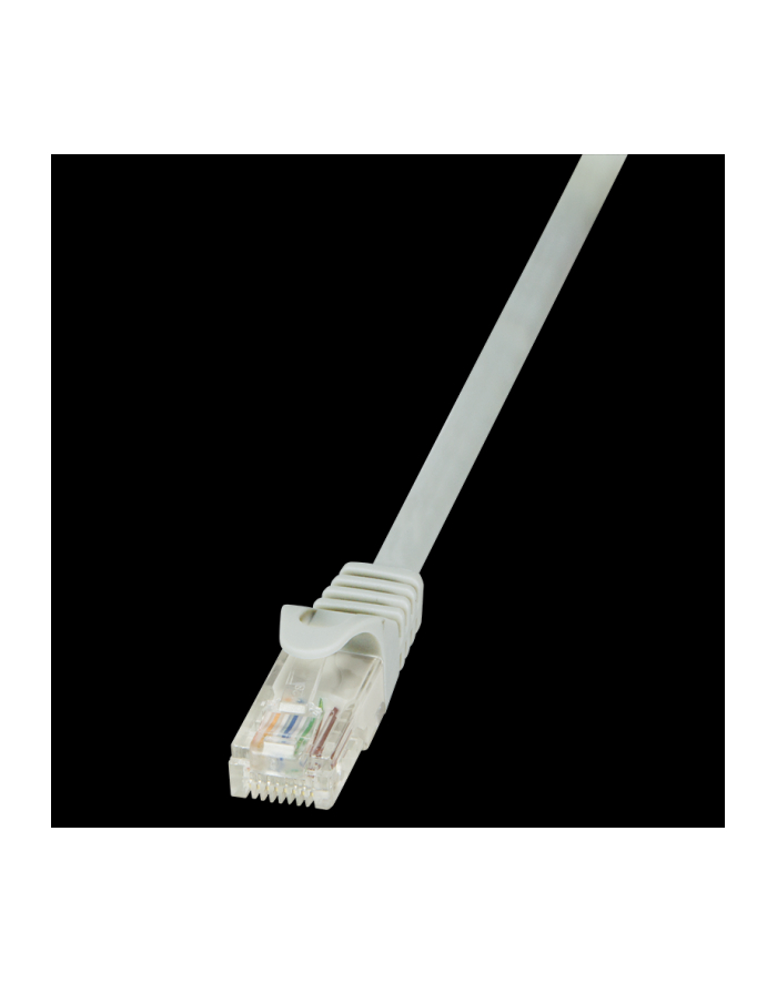 Patchcord LogiLink CP1062U CAT5e UTP 3m, szary główny