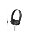 Słuchawki z mikrofonem Sony MDR-ZX110APB (czarne) - nr 18