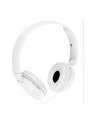 Słuchawki z mikrofonem Sony MDR-ZX110APW (białe) - nr 25