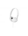 Słuchawki z mikrofonem Sony MDR-ZX110APW (białe) - nr 38