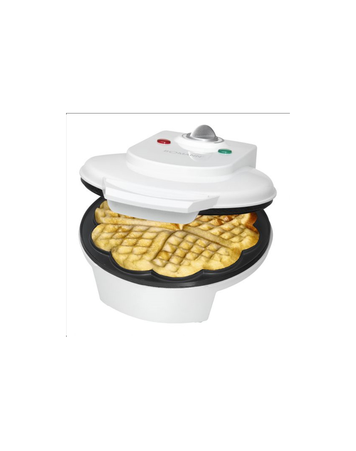 Bomann WA 5018 CB Waffle Maker, 1200 W,  White główny