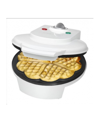 Clatronic WA 3491 Waffle Maker, 1200 W, White