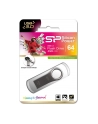 SILICON POWER 64GB, USB 3.0 FLASH DRIVE, JEWEL J80, Titanium - nr 31