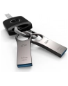 SILICON POWER 64GB, USB 3.0 FLASH DRIVE, JEWEL J80, Titanium - nr 32
