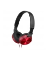 Słuchawki Sony MDR-ZX310R (czerwone) - nr 1