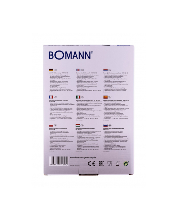 Bomann KW 1421 Kitchen Scales,-> 5 kg, digital, 3 x AAA, Inox