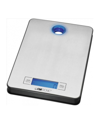 Clatronic KW 3412 Kitchen Scales, up to 5 kg, Inox