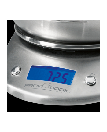 ProfiCook PC-KW 1040 Digital Kitchen Scales, Inox
