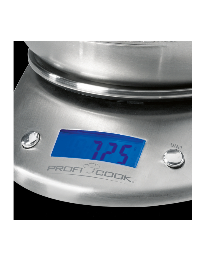 ProfiCook PC-KW 1040 Digital Kitchen Scales, Inox główny