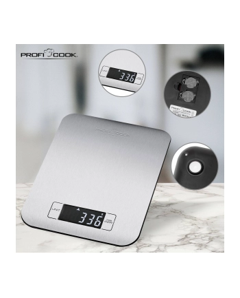 ProfiCook PC-KW 1061 Kitchen Scales, Inox nr 1