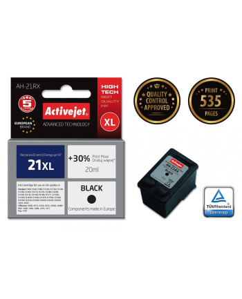 ActiveJet AH-351 tusz czarny do drukarki HP (zamiennik C9351A nr 21XL) nr 2