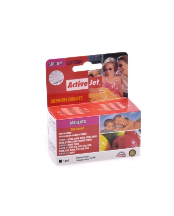 Activejet tusz Canon CLI-8 Magenta   (z czipem)         ACC-8M nr 1