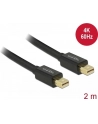 Delock kabel Displayport mini (M) ->Displayport mini (M) 2m - nr 16