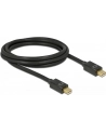 Delock kabel Displayport mini (M) ->Displayport mini (M) 2m - nr 25