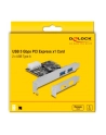 Delock karta pci express -> 2x USB 3.0 - nr 15