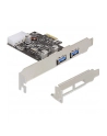 Delock karta pci express -> 2x USB 3.0 - nr 23