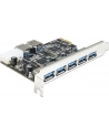 Delock Karta PCI Express > 5 x zewnętrzne + 2 x wewnętrzne USB 3.0 - nr 11