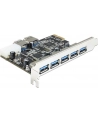 Delock Karta PCI Express > 5 x zewnętrzne + 2 x wewnętrzne USB 3.0 - nr 15