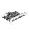 Delock Karta PCI Express > 5 x zewnętrzne + 2 x wewnętrzne USB 3.0 - nr 16
