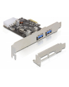 Delock karta pci express -> 2x USB 3.0 - nr 10