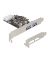 Delock karta pci express -> 2x USB 3.0 - nr 6