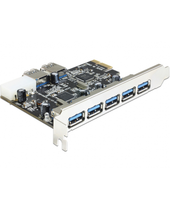 Delock Karta PCI Express > 5 x zewnętrzne + 2 x wewnętrzne USB 3.0