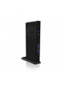 RaidSonic Icy Box Multi Stacja Dokująca dla Notebooks i PCs, 2x USB 3.0, HDMI, Czarna - nr 84