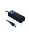 IBOX HUB I-BOX USB 3.0 CZARNY 4-PORTY - nr 3