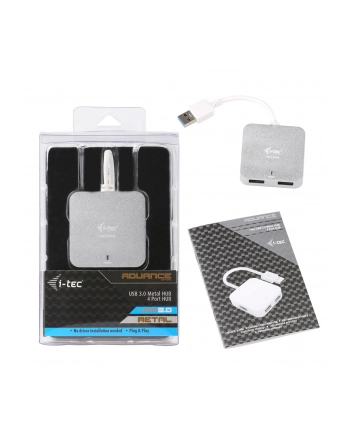 iTec i-tec USB 3.0 Metal Passive HUB 4 Port for Notebook Ultrabook Tablet PC