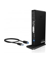 RaidSonic Icy Box Multi Stacja Dokująca dla Notebooks i PCs, 2x USB 3.0, HDMI, Czarna - nr 70