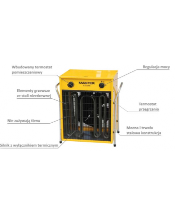 NAGRZEWNICA ELEKTRYCZNA B 22 EPB MASTER