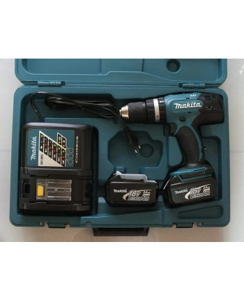 WIERTARKO-WKRĘTARKA UDAROWA AKUM. 18,0 V DHP 453 RFE MAKITA nr 1