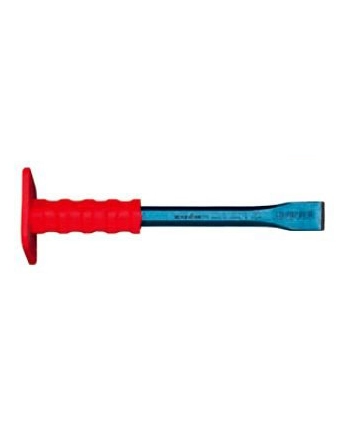 PRZECINAK MURARSKI RDCaB 6-kt. 19x250mm Z RĘKOJEŚCIĄ GUMOWĄ KUŹNIA nr 1
