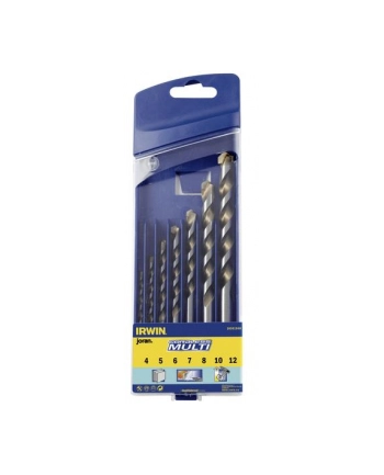 ZESTAW WIERTEŁ WIELOZADANIOWYCH 5szt. 4-10mm CORDLESS IRWIN nr 2