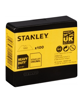 OSTRZA TRAPEZOWE (100szt.) 1992 STANLEY nr 1