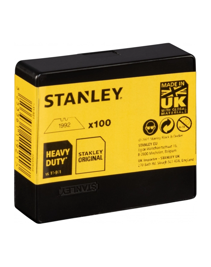 OSTRZA TRAPEZOWE (100szt.) 1992 STANLEY główny