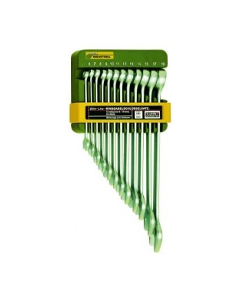 KLUCZE PŁASKO-OCZKOWE 12cz. 6-19mm SLIM-LINE PROXXON nr 2