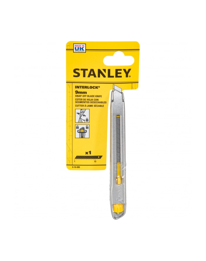 NÓŻ Z ŁAMANYM OSTRZEM   9mm INTERLOCK STANLEY główny