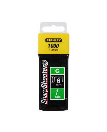 ZSZYWKA G 6mm 1/4'' HD TYP G 4/11/140 /1000szt/ STANLEY