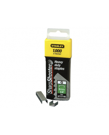 ZSZYWKA G 6mm 1/4'' HD TYP G 4/11/140 /1000szt/ STANLEY