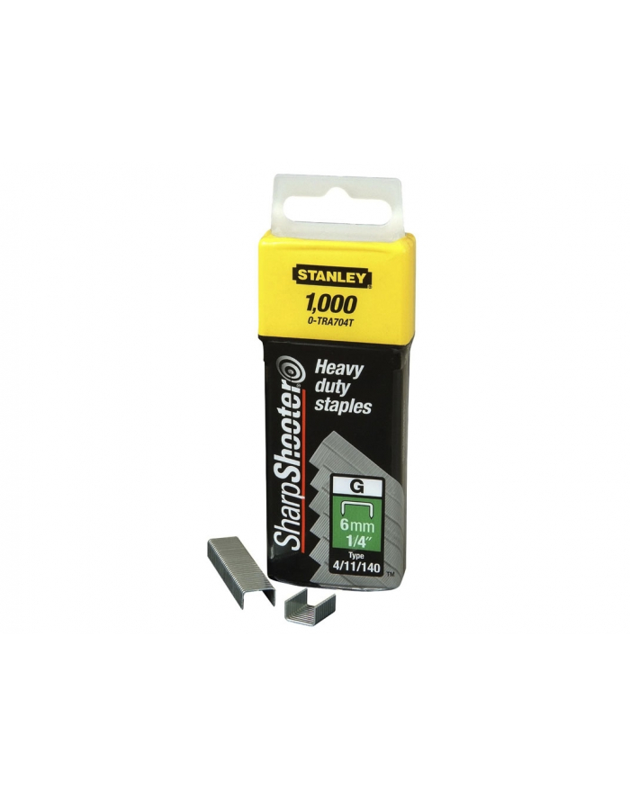 ZSZYWKA G 6mm 1/4'' HD TYP G 4/11/140 /1000szt/ STANLEY główny