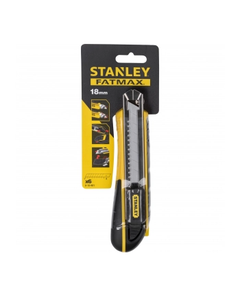 NÓŻ Z ŁAMANYM OSTRZEM 18mm FATMAX STANLEY nr 1