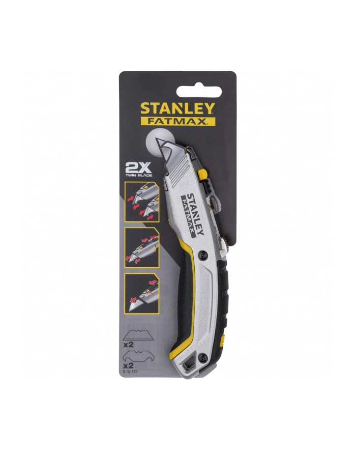 NÓŻ Z WYSUWANYM OSTRZEM FATMAX XTREME TWINBLADE STANLEY główny