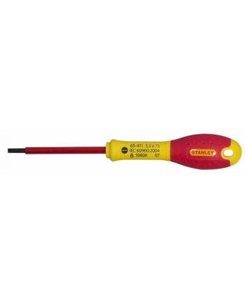 WKRĘTAK PŁASKI   4,0x100mm FATMAX VDE 1000V STANLEY nr 1