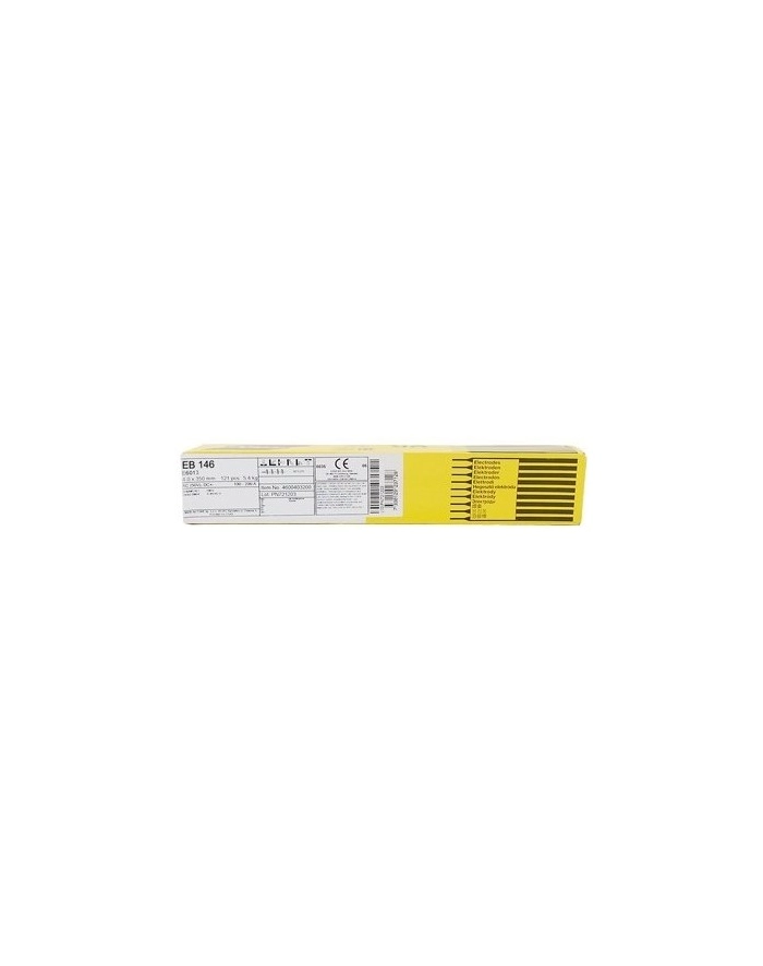 ELEKTRODA ZASADOWA 2,5mm 4,5kg. EB 146 ESAB główny