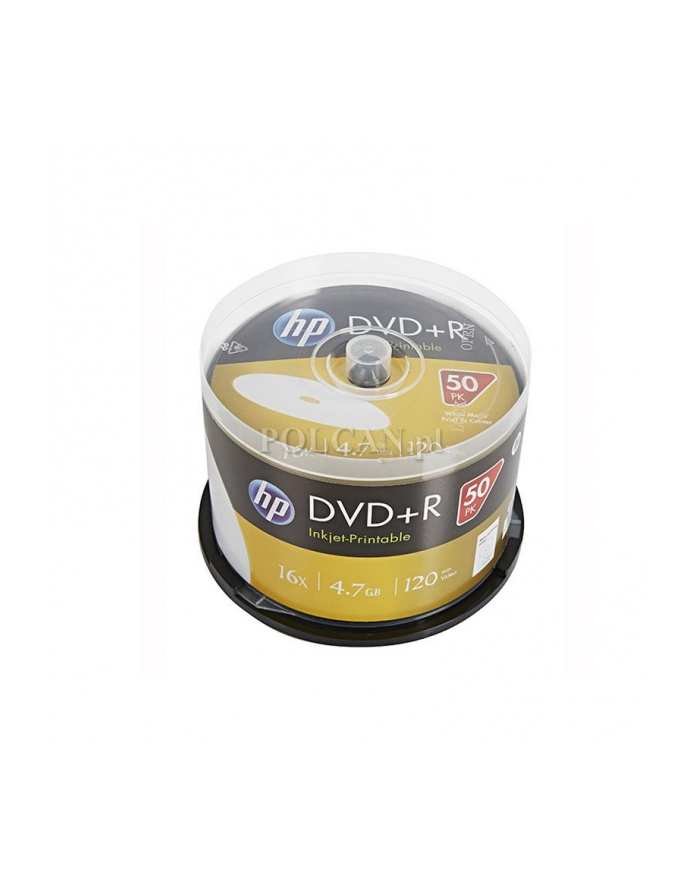 DVD+R HP 4.7GB 16X DO NADRUKU CAKE 50SZT główny