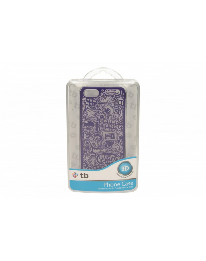 Etui Iphone 5/5S komiks fiolet główny