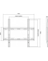 Equip Uchwyt LCD 32''-55'' (81-140cm) do 40 kg, VESA max 400x400, czarny - nr 9