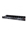 APC Horizontal Cable Manager, 1U x 4'' 6'' deep, Single-Sided - nr 10